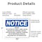 Signmission Posted No Cutting Of Trees Limbs Brush, 10 in W x Rectangle, Plastic OS-2PACK-NS-P-710-L-17718 - alternate 7
